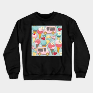 cortina ice cream truck Crewneck Sweatshirt